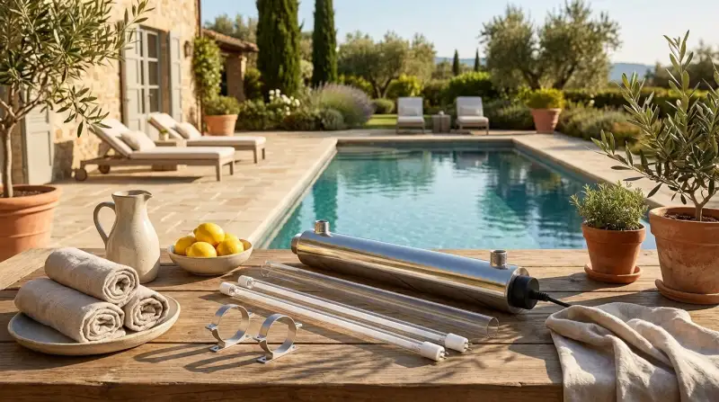 Lampada UV Piscina: Acqua Cristallina
