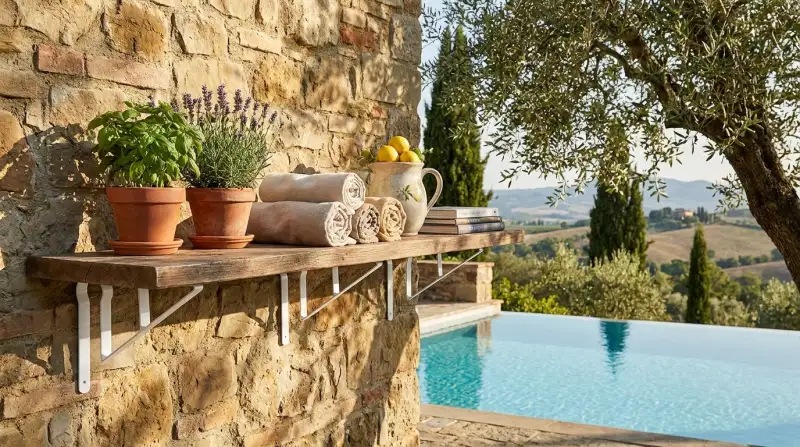 Mensola Piscina: Comfort e Stile a Bordo Vasca